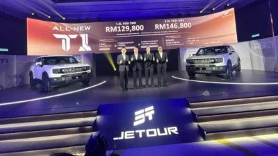 捷途T1登陆大马 两车型售12万9800令吉起