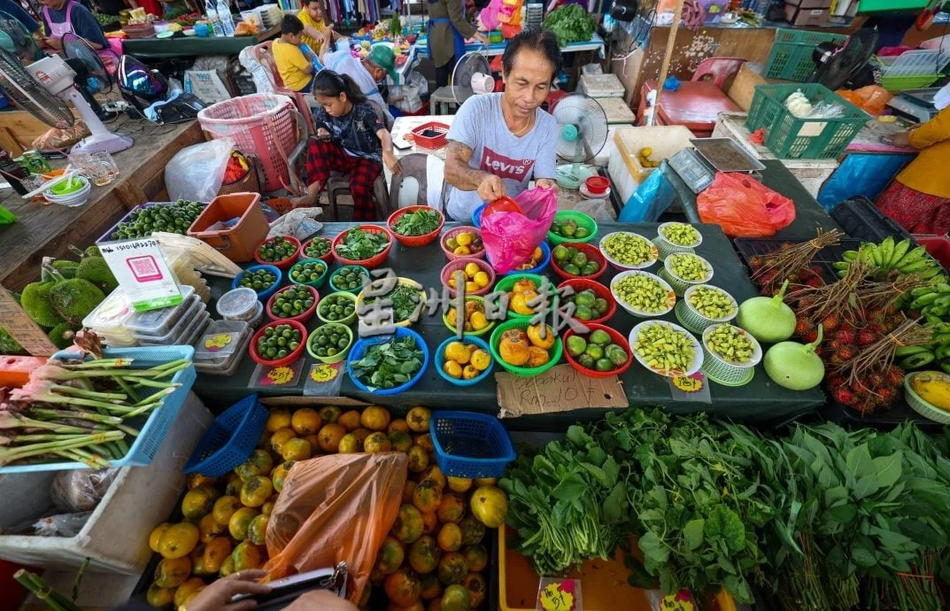星角摄/图说大马:小婆罗洲市集热闹非凡