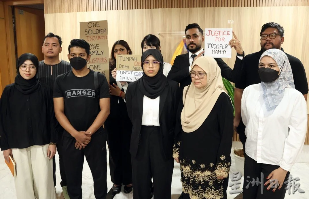 陆军列兵阿都哈密受伤事件 家属促人权委会展开听证会彻查