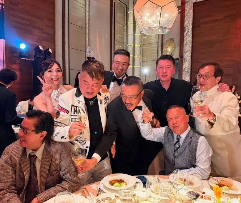 佘诗曼不是来马出席婚礼 与成龙谭咏麟香港贺豪门婚宴