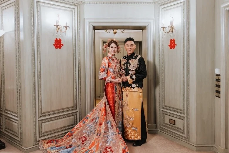 婚礼取消接新娘仪式 庄思明杨明给母亲敬茶哭了