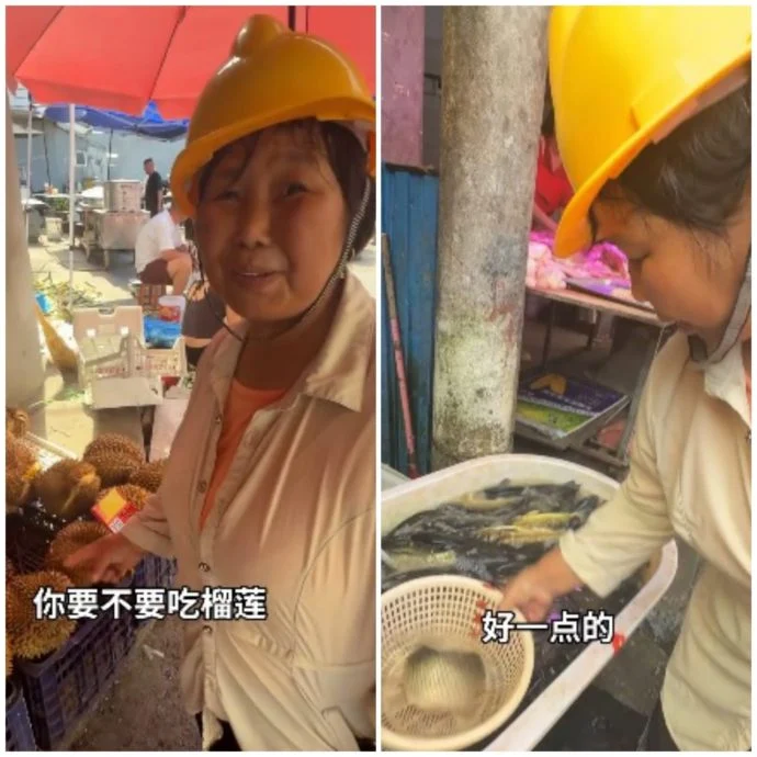 接单为陌生人煮饭意外走红 小苹果阿姨丧子经历惹哭网民