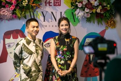Wynka创意总监 Karen Lau及设计师 Hayden Koh(左)。 Wynka创意总监 Karen Lau及设计师 Hayden Koh(左)。