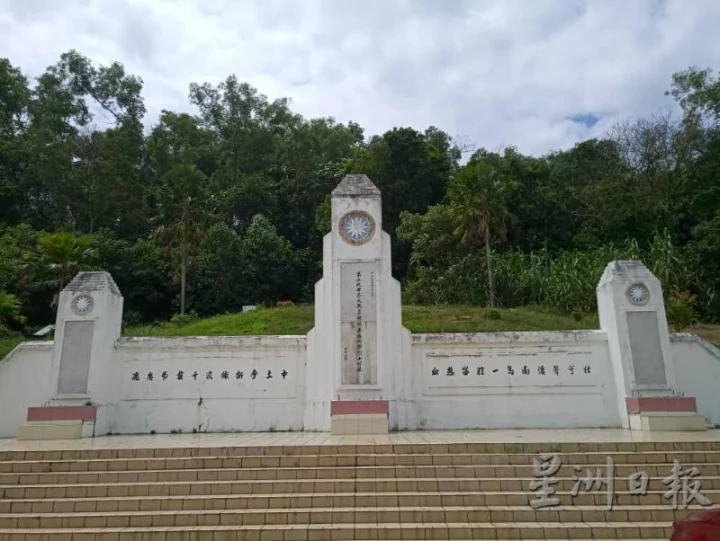 二战华侨殉难烈士公墓,提醒后辈战争的可怕。