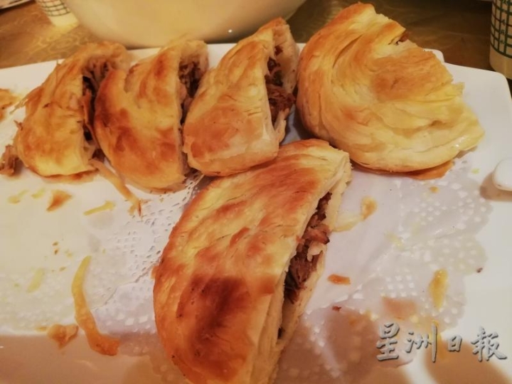 好吃的肉夹馍。