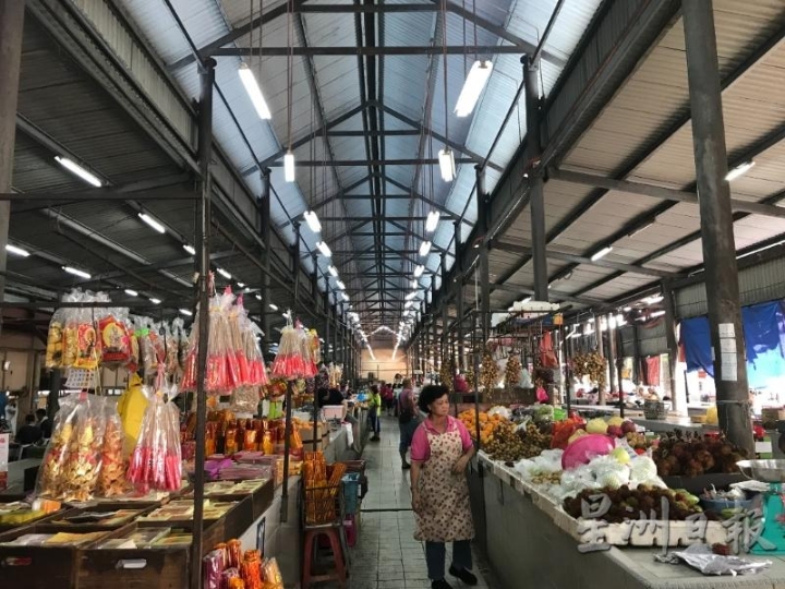 旧巴生路巴刹。(图:本报档案图)