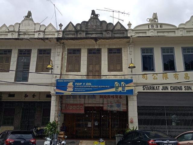 古香古色的古旧建筑物。