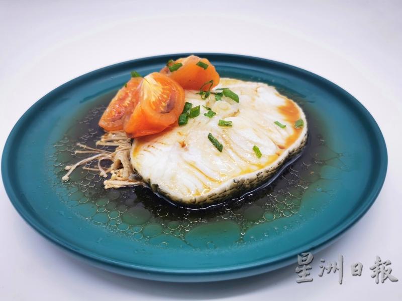 清蒸Cod Steak。