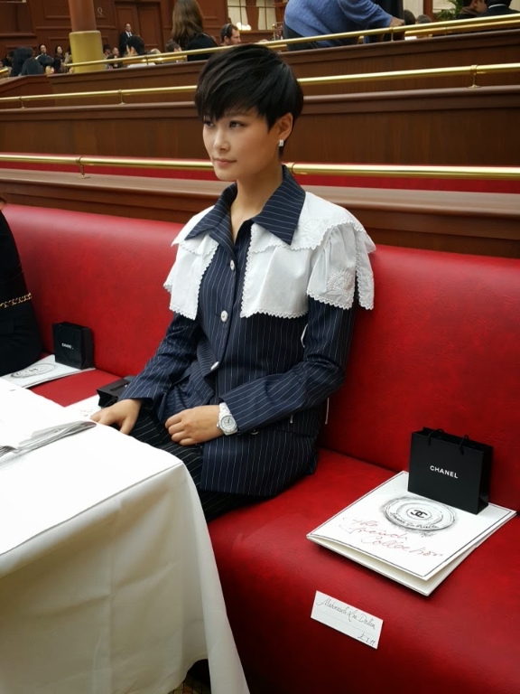 2020年3月出席Chanel秀的李宇春。 2020年3月出席Chanel秀的李宇春。