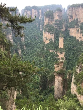 阿凡达电影拍摄外景──悬浮山原址。